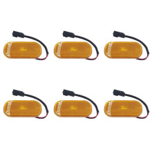 6X Indicatore di Direzione Laterale per Indicatori di Direzione Auto Alogeni per  Transit MK8 2014-2018 BK31-15442-CB