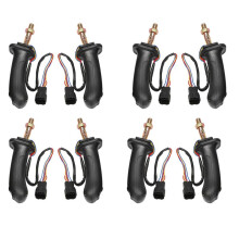8Pcs L+R 3 Buttons Excavator Joystick Assy Handle Gears for Daewoo Doosan DH DX150 215 225 300 370-9C