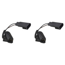 2pcs Front Windshield Washer Nozzle with Heated 1708177 4M51-17666-BD for  Focus 2004-2011 Windscreen Sprayer Jet