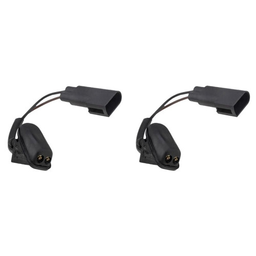 2pcs Front Windshield Washer Nozzle with Heated 1708177 4M51-17666-BD for  Focus 2004-2011 Windscreen Sprayer Jet