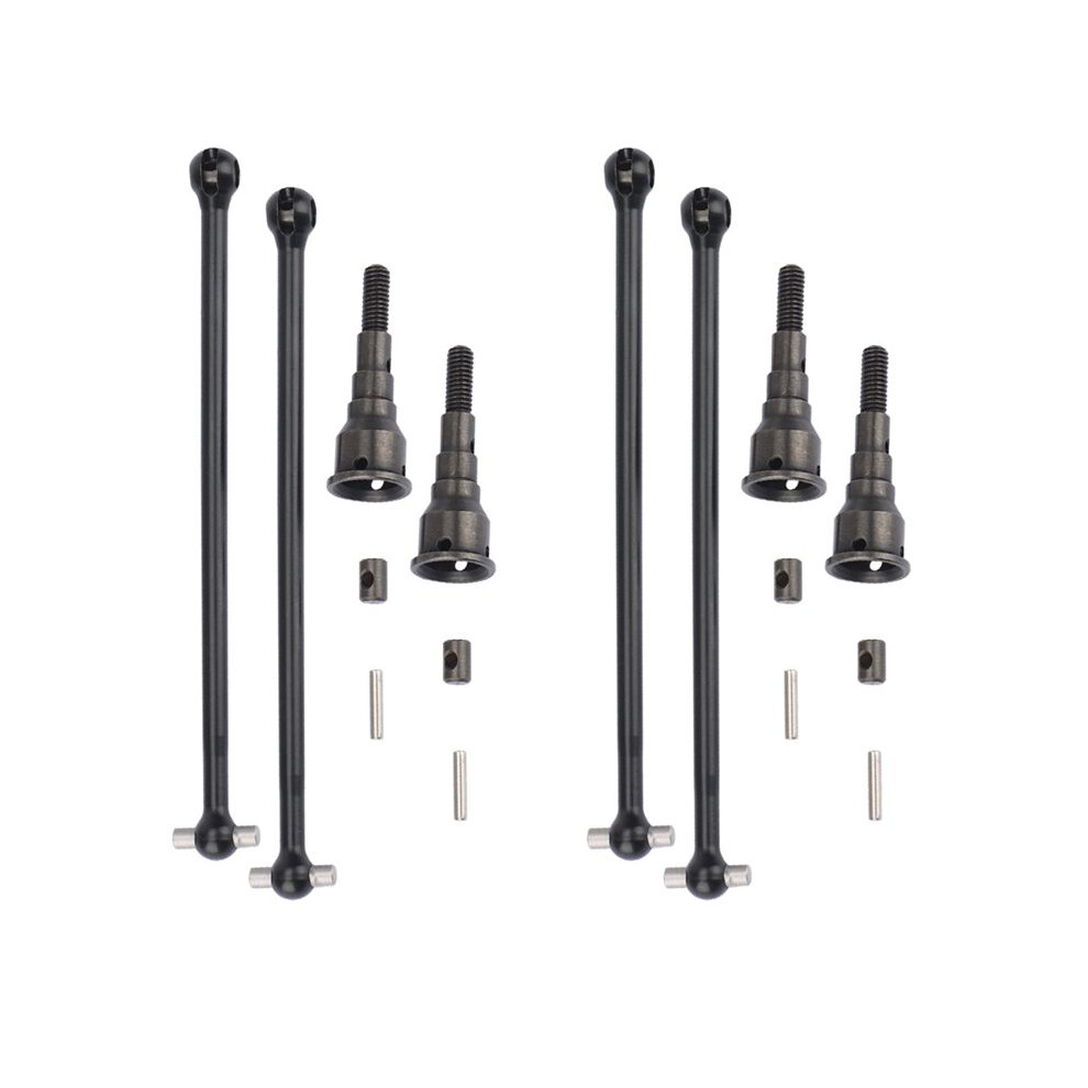 4Pcs Metal Front Rear Drive Shaft For Losi Lasernut U4 1/10 Rock Racer Buggy Rc Car Upgrade Parts Spare Accessories 6033601699445
