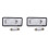 2X 8E0807430A Eclairage de Plaque D'Immatriculation ArrièRe LED pour  A6L A4 A8 A3 Q7 1