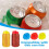 3pcs Can Covers for Soda Can Lid Covers Protector, Reusable Can Spill Protector for Standard Size Cans 3