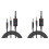 2X Headset Cable, 2.0M Inline Mute Cable Cord for Astro A10/A40 Gaming Headsets  Ps4 Controller Headphone 1
