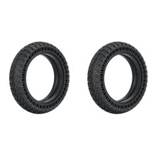 2X Pneumatico per Scooter Elettrico da 9X2.25Cm per  M365  M4 Pneumatico nel Gomma Solida Anti-Foratura Pneumatico Ammortizzante