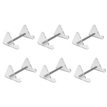 6X 1-StöCkiger Acryl-TastaturstäNder, Transparenter Mechanischer Tastaturhalter, AufbewahrungsstäNder für Tablet-Bilderrahmen