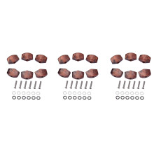 18 Pièces Boutons de Cheville de Réglage de Guitare, Boutons de Cheville de Réglage Boutons de Têtes de Machine