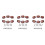 18 Pcs Guitar Tuning Peg Buttons, Tuning Pegs Knobs Machine Heads Buttons for Guitar 1