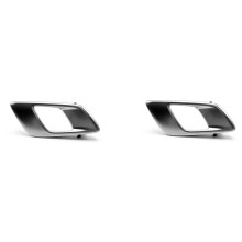 2X Right Car Interior Door Inner Handle for Ranger 2012-2021 Everest 2015-2021 BT50 2012-2019 Silver Grey