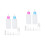 4 Sets Cat Nursing Bottle Kit For Pet Feeding (Pink Blue) 4