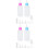 4 Sets Cat Nursing Bottle Kit For Pet Feeding (Pink Blue) 5