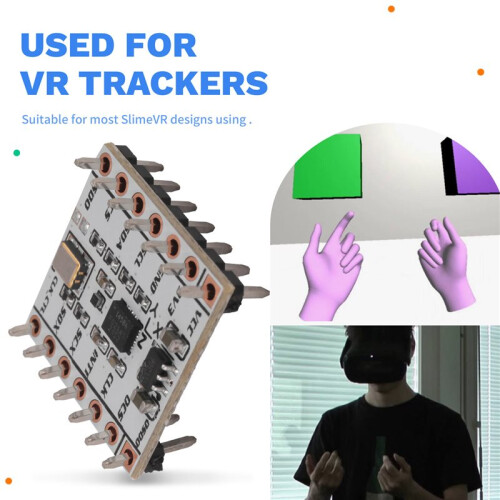 Modulo ICM-45686 + QMC6309 Realizzato per I Tracker SlimeVR e Smol Slime Tracker per Progetti DIY 2