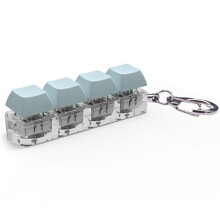 Keyboard Key Toys, Party Stress Relief DIY Fidget Button Keycaps, Fidget Keychains, Keyboard Keychains