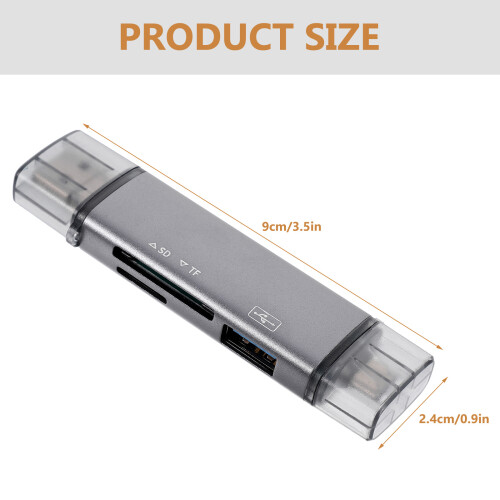 Usb Card Reader Multipurpose Tf Memory Card Accessory 2