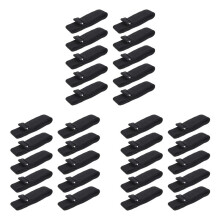 30Pcs Heart Rate Chest Strap Adjustable Elastic Strap for Polar Wahoo Sports Wireless Heart Rate Monitor