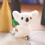 White Plush Koala Keychain Soft Bag Pendant Cute Fluffy Key Decor 10