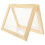 Eco-Friendly Light Brown Paper Making Screen Wooden Frame for DIY 6