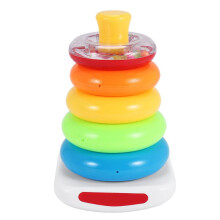 Babyspeelgoed 6 12 Maanden Rainbow Stacking Rings Early Development Toys voor Baby Toddlers Baby Boy Toys