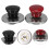 6Pcs Whistling Kettle Cover Knobs Replacement Lid Handles Black Red 7