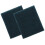 2pcs aquarium filter cotton activated carbon sponge 30x25x2cm 4