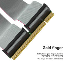 PCI-Verlängerungskabel, PCI-32-Bit-Anschlussadapterkarte, PCl-Verlängerungskabel mit Hoher Dichte für 1U-2U-Server-Kleingehäuse