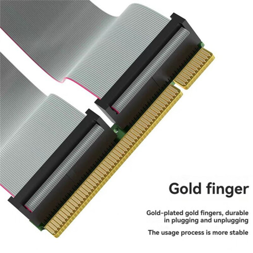 PCI Extension Cable PCI 32Bit Connection Adapter Card PCl High-Density Extension Cable for 1U 2U Server Small Chassis