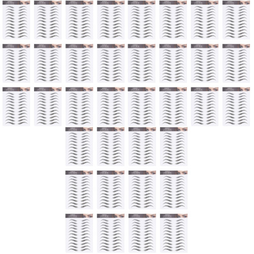 36 Sheets Eyebrow Tattoo Transfer Stickers For Shaping 2