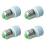 4X E27 to GU10 Extend Base LED CFL Light Bulb Lamp Adapter Converter Screw Socket 1
