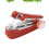 Red Mini Cordless Sewing Machine Portable Handheld for Needlework 5
