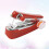 Red Mini Cordless Sewing Machine Portable Handheld for Needlework 6