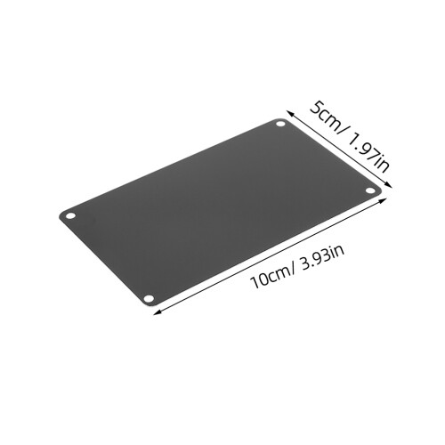10Pcs Aluminum Name Signs Diy Engraving Multi-Function Metal Blanks 2