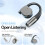 M111  Translator Headset 144-Language AI Translation Earbuds Wireless -Ear Translator Device White 8