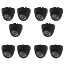 10X CCTV Kamera HD 800TVL Sicherheits Kuppel Kamera im Freien