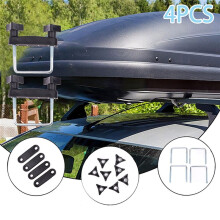 4 PCS Car Roof Rack Basket U-Bolt Clamps Mounting Fitting Kit Universal Luggage Frame Fixing Clip 8CM