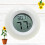 Reptile Box Digital Thermometer Hygrometer Round Temperature Humidity Meter 6