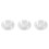 30 Pcs Transparent Small Plastic Coin Box 23mm 1