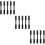 15Pcs Mask Rope Buckles Adjustable Three-Gear Elastic Mask Accessories 9