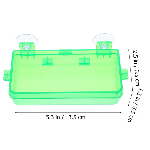 Bearded Dragon Accessories Chameleon Feeder Dish Light Green 1