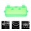 Bearded Dragon Accessories Chameleon Feeder Dish Light Green 7