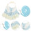 2 Sets Rabbit Harness With Leash Bunny Vest Pet Clothes 8