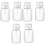 3 Count Push Down Bottle Refillable Dispensers Bottles Press Pump 3