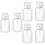 3 Count Push Down Bottle Refillable Dispensers Bottles Press Pump 6