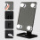 Mirror With Led Light Swivel Desktop Tabletop Mirror For Women 7