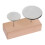 Mlins 1set Baking Flower Display Base Wood For Baking Enthusiasts 3