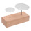 Mlins 1set Baking Flower Display Base Wood For Baking Enthusiasts 4