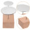 Mlins 1set Baking Flower Display Base Wood For Baking Enthusiasts 6
