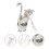 1Set Premium Silver Fruit Dessert Fork Zinc Alloy for Cake Snacks 3