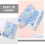 2Pcs Soft Fabric Book Covers Handmade Washable Reusable Multi Color 5