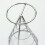 2 Set Iron Art Single-Head Chips Rack Electroplated Snacks Basket 2