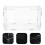 Rabbit Hay Container Transparent Hay Dispenser Rabbits 1set 2